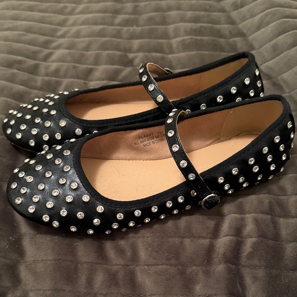 House of Harlow studded Mary Janes